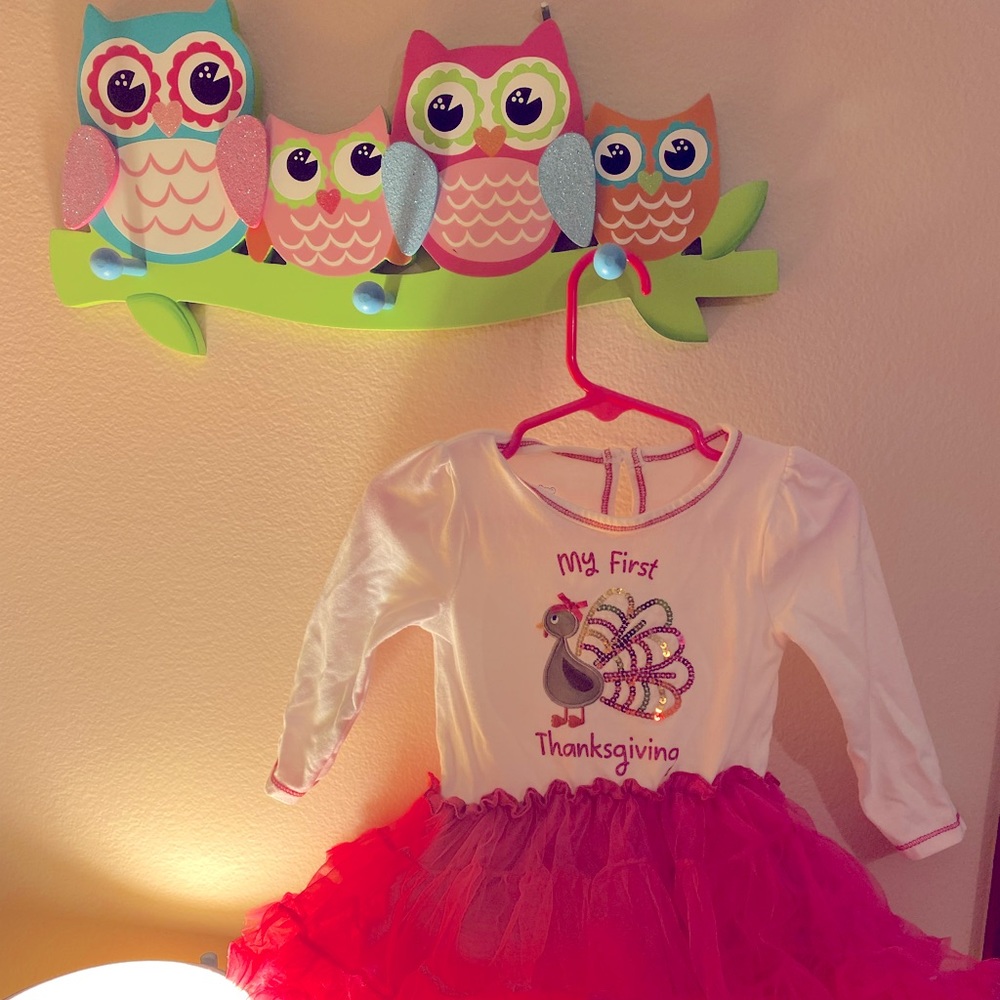 My First Thanksgiving tutu onesie like new